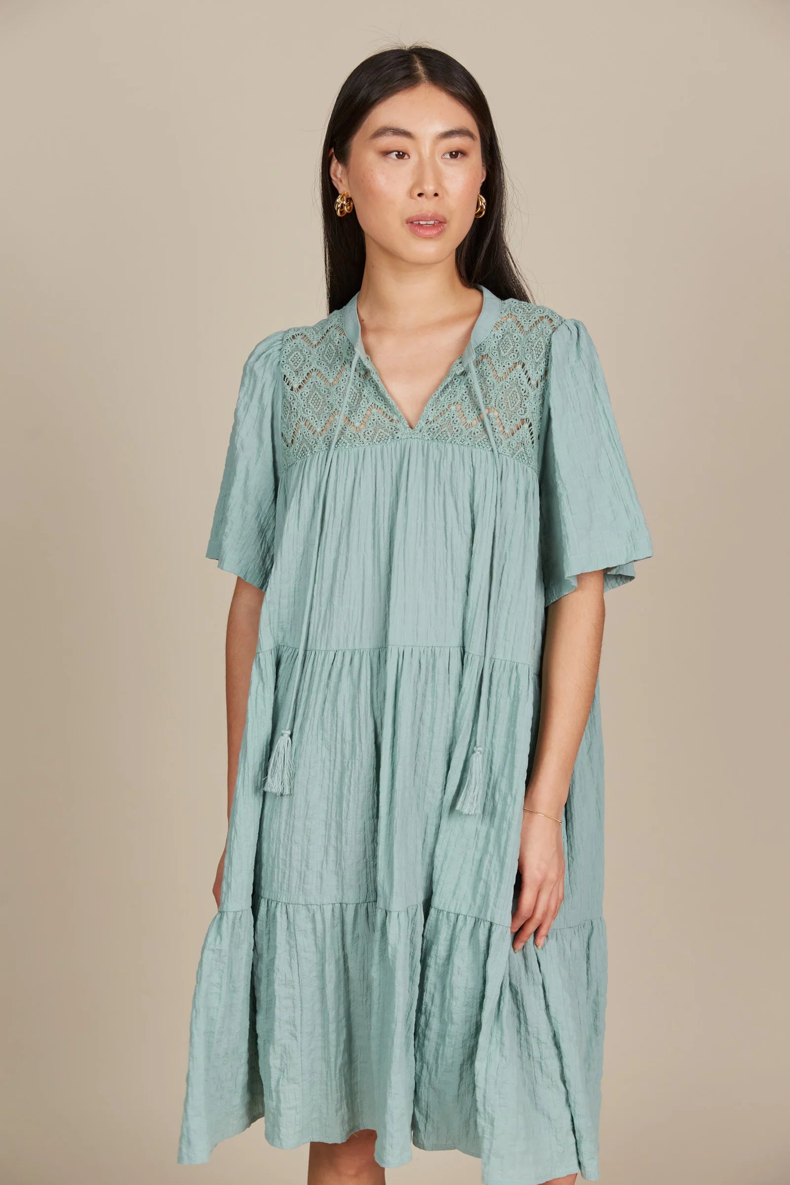 Isle of Mine Fleur Dress Seafoam