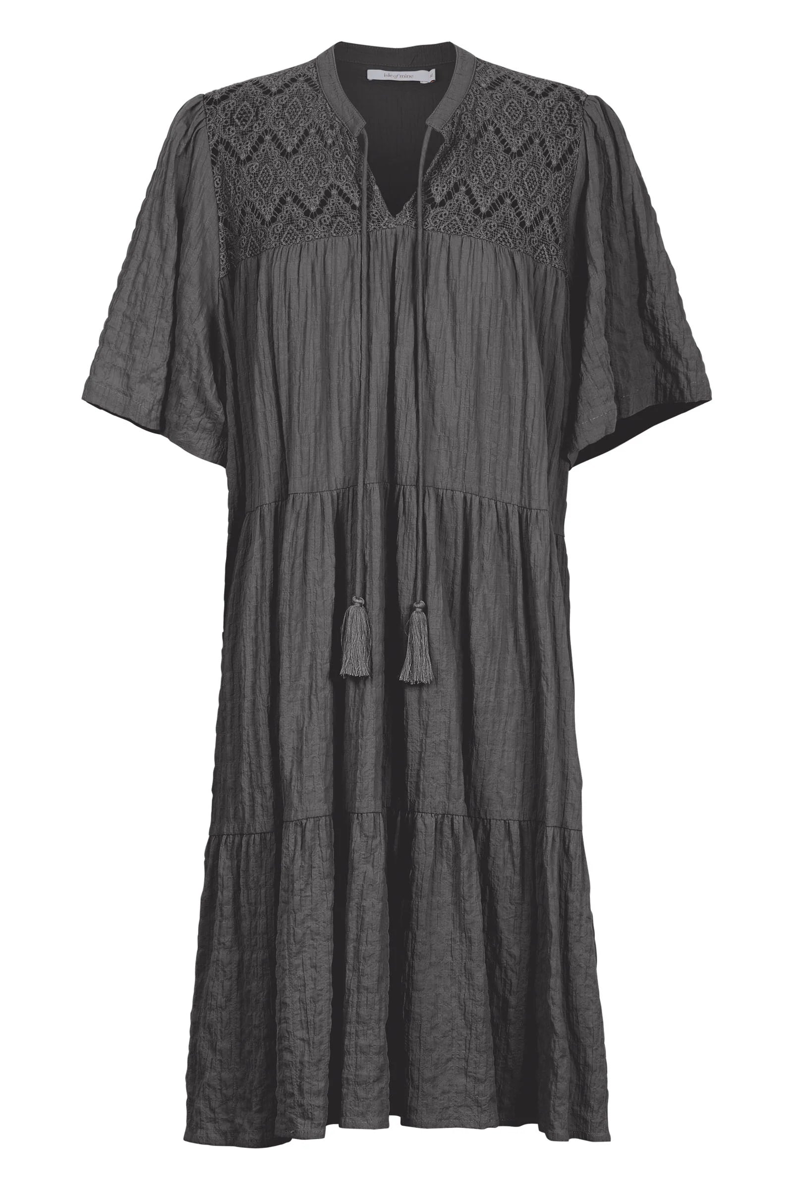 Isle of Mine Fleur Dress Graphite