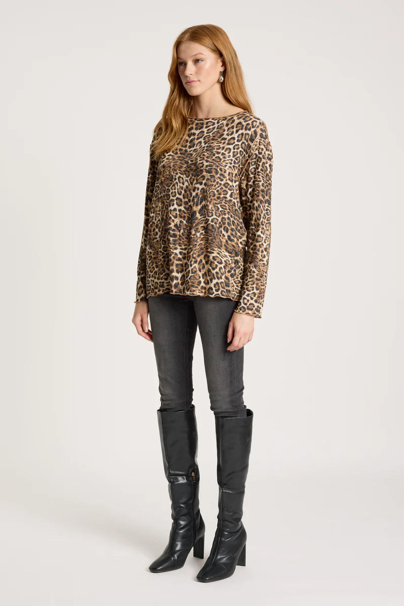 Eb & Ive Aria Long Sleeve Top Nomad