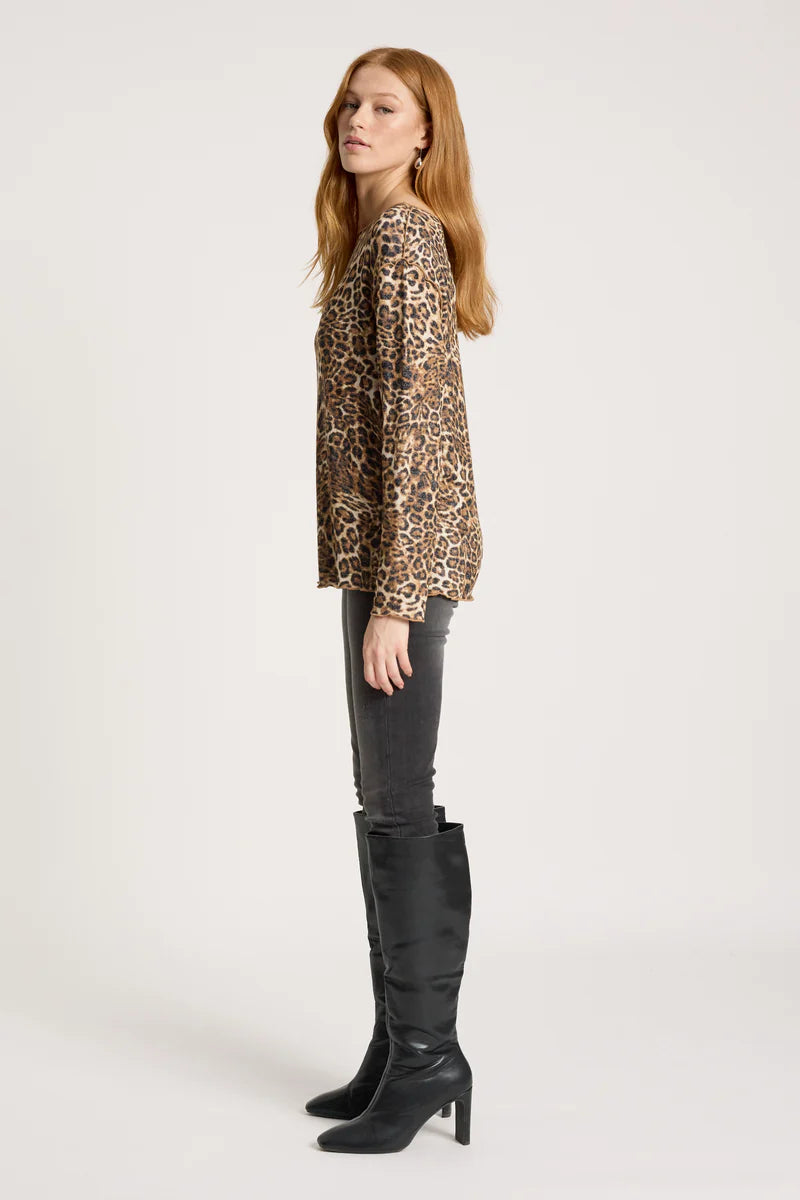 Eb & Ive Aria Long Sleeve Top Nomad