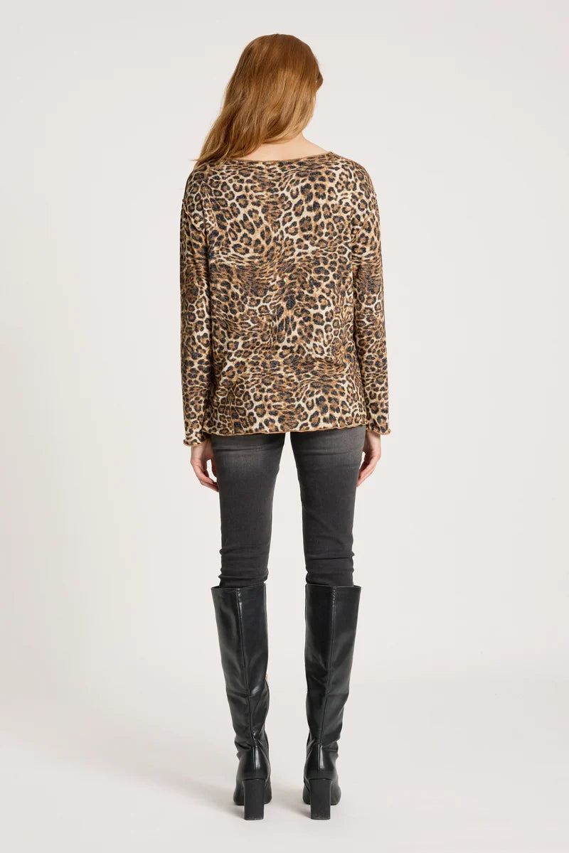 Eb & Ive Aria Long Sleeve Top Nomad