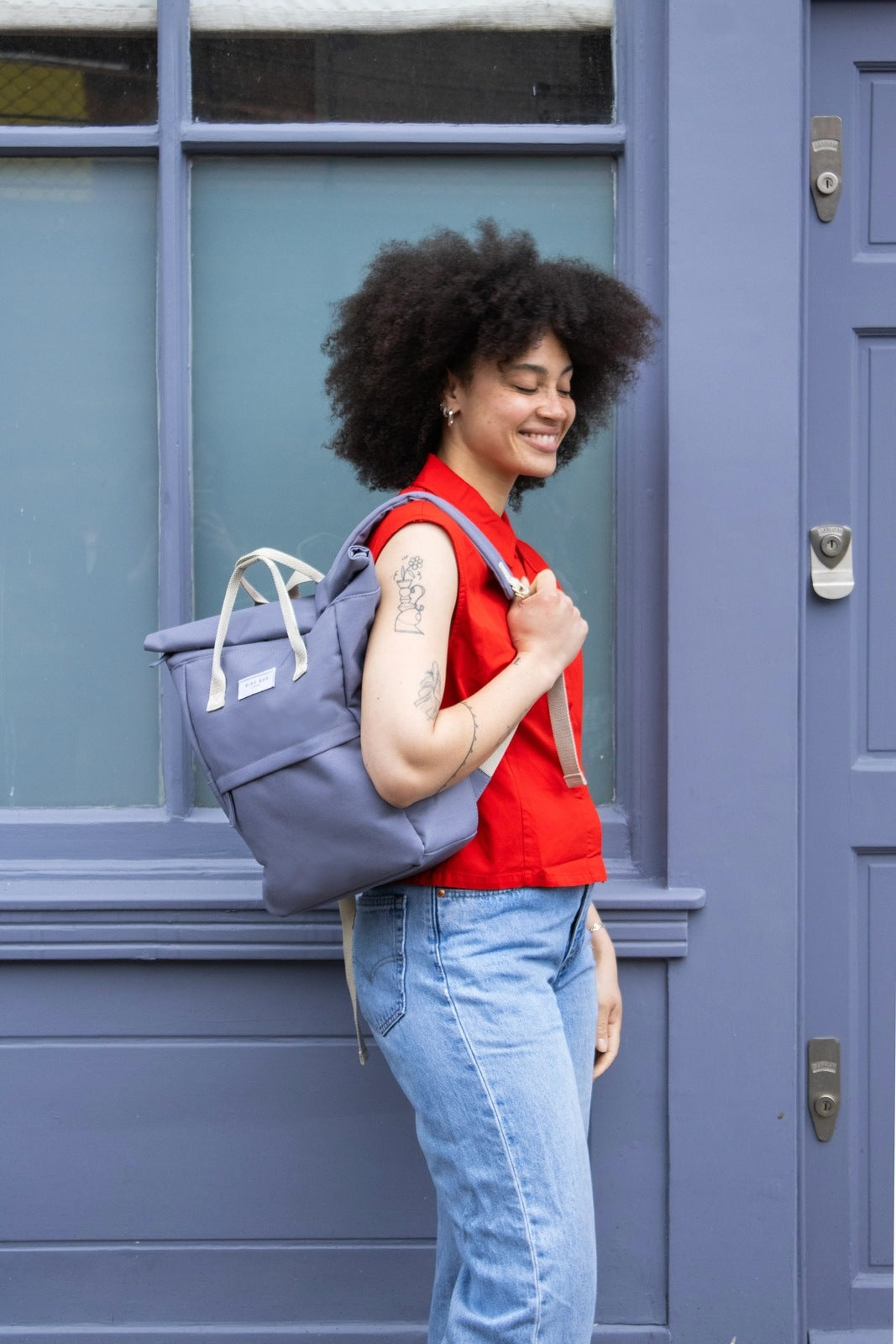 Kind Bag Medium Backpack Slate Grey