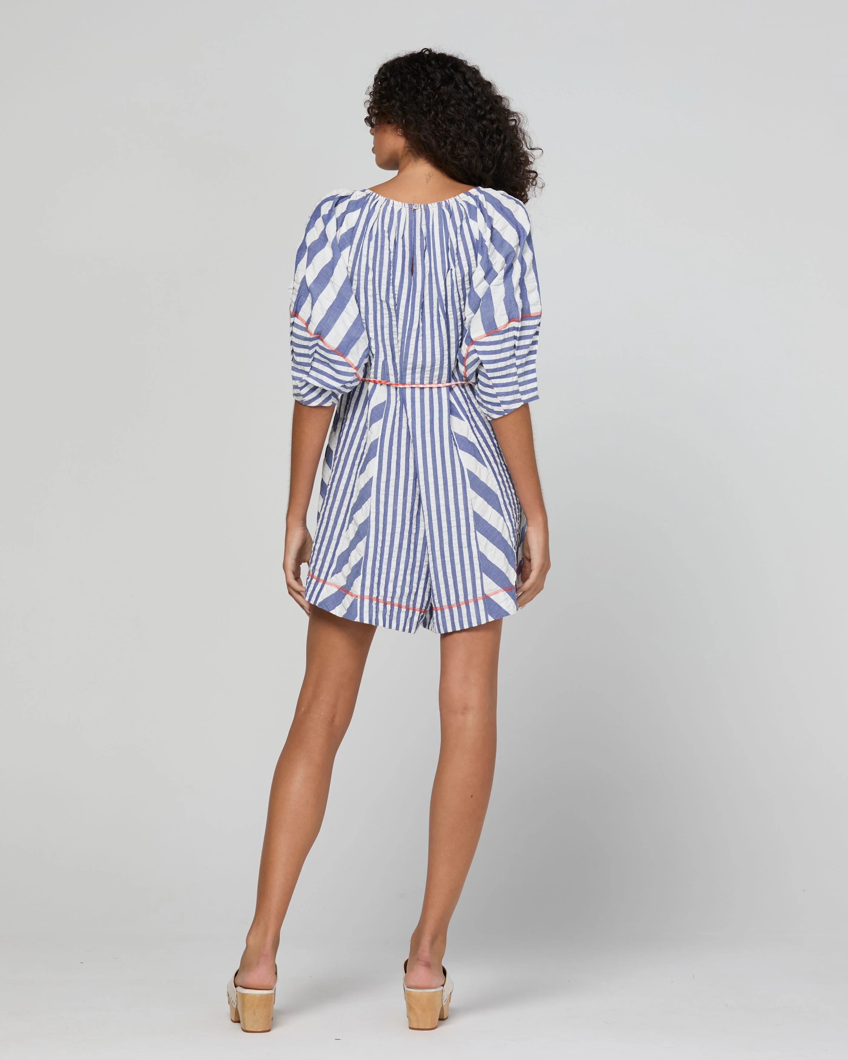 Boom Shankar Lucia Playsuit Ocean Stripe