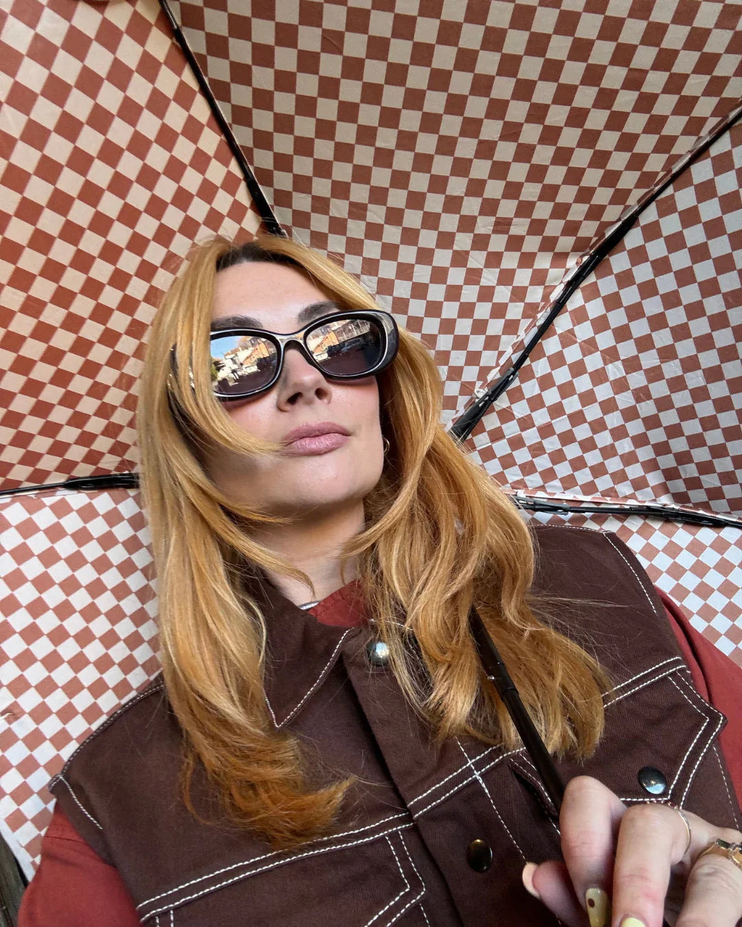 Blunt Umbrellas METRO Clay Check