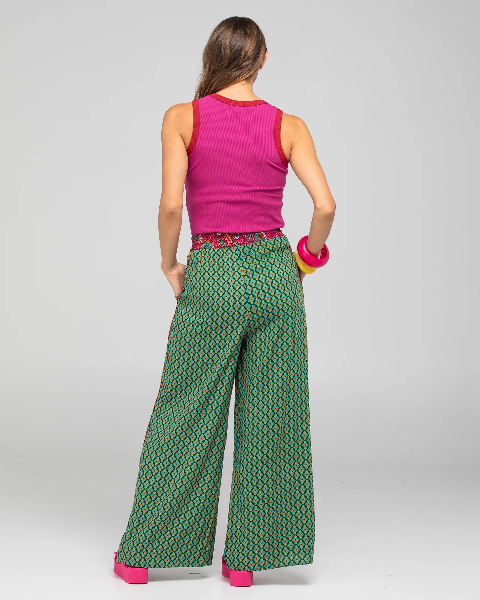 Boom Shankar Bellissimo Tank Top Berry