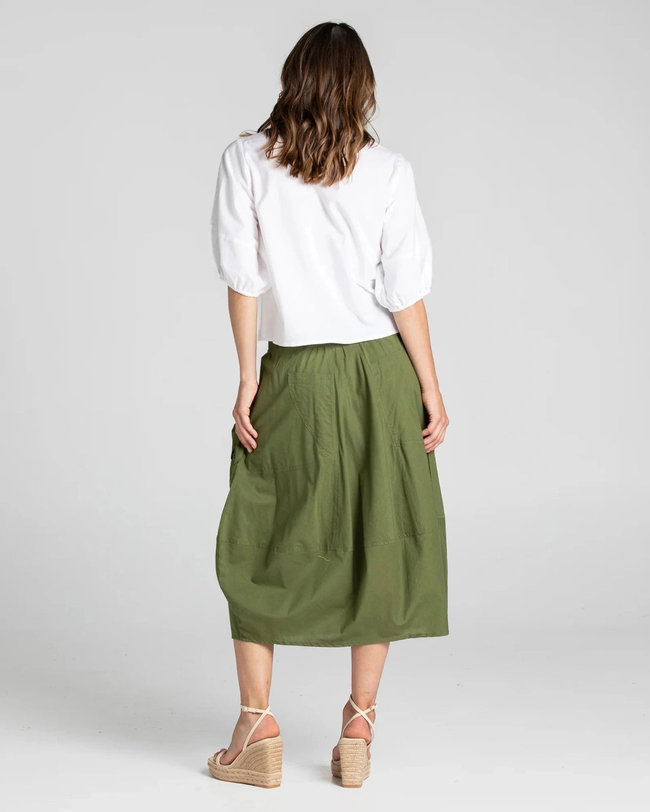 Boom Shankar Guru Skirt Khaki