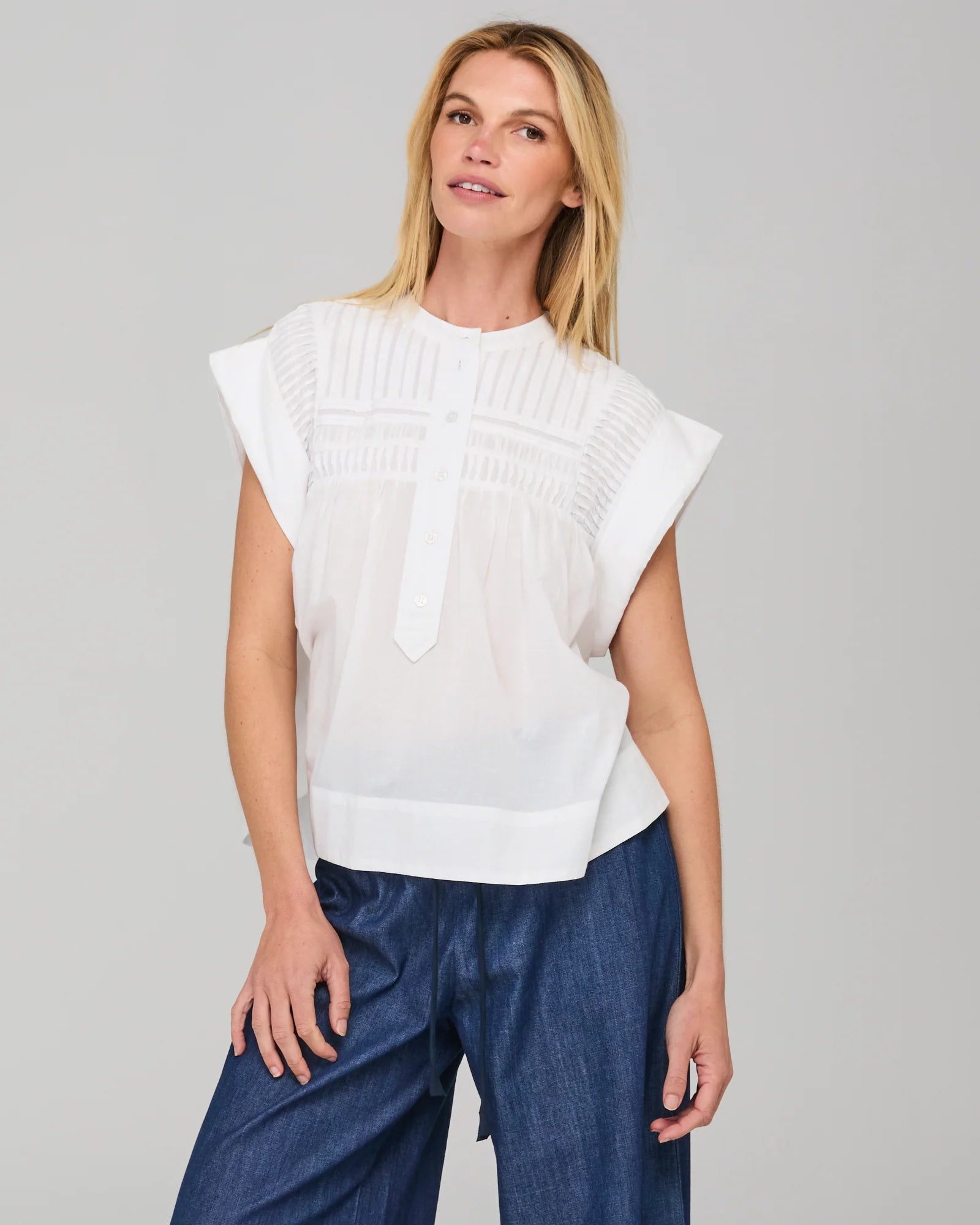 Boom Shankar Danika Top White