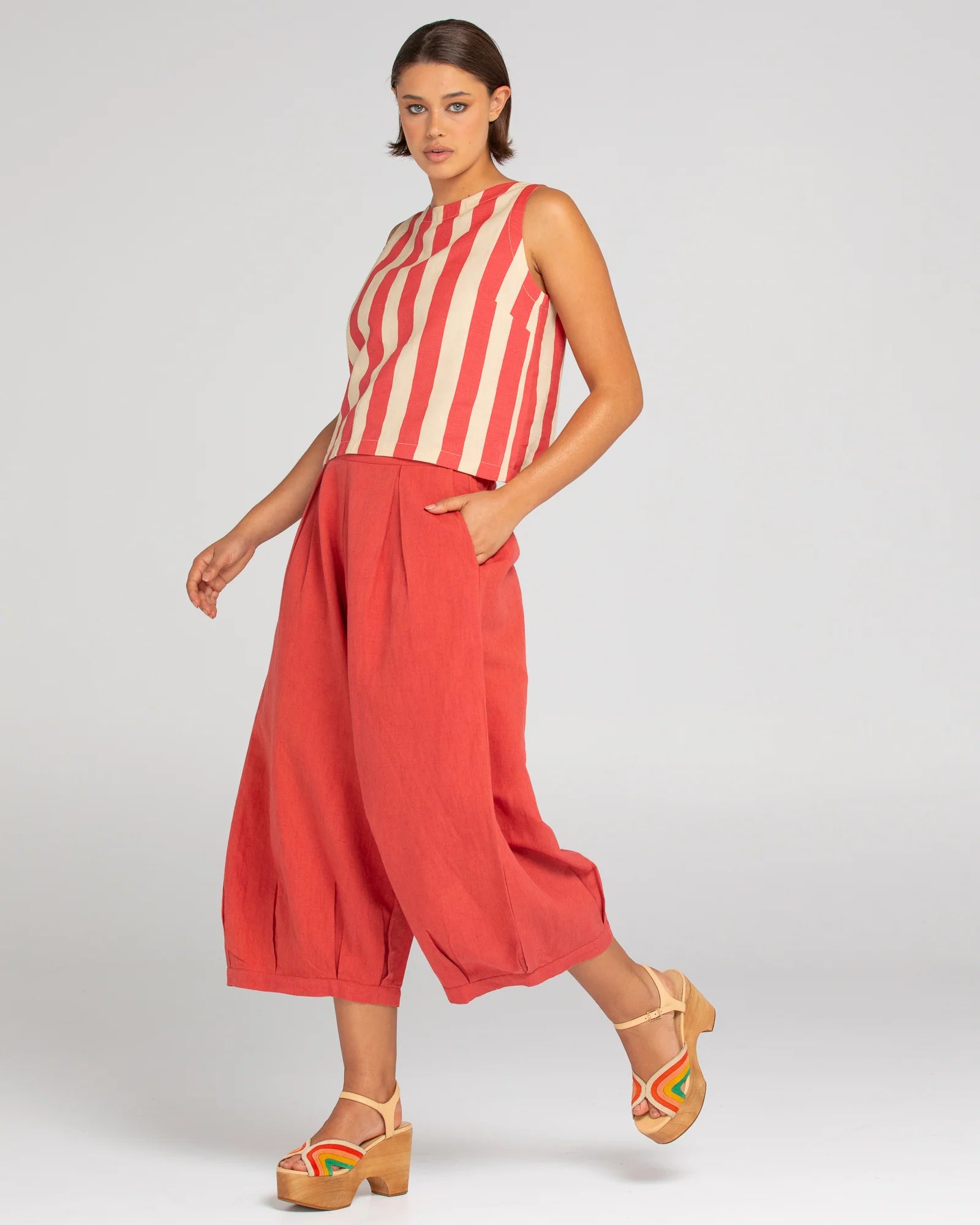 Boom Shankar Mina Top Kaia Stripe