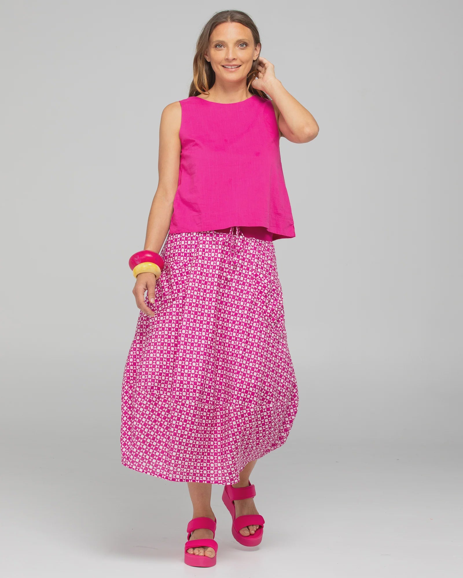Boom Shankar Guru Skirt Naples Viola