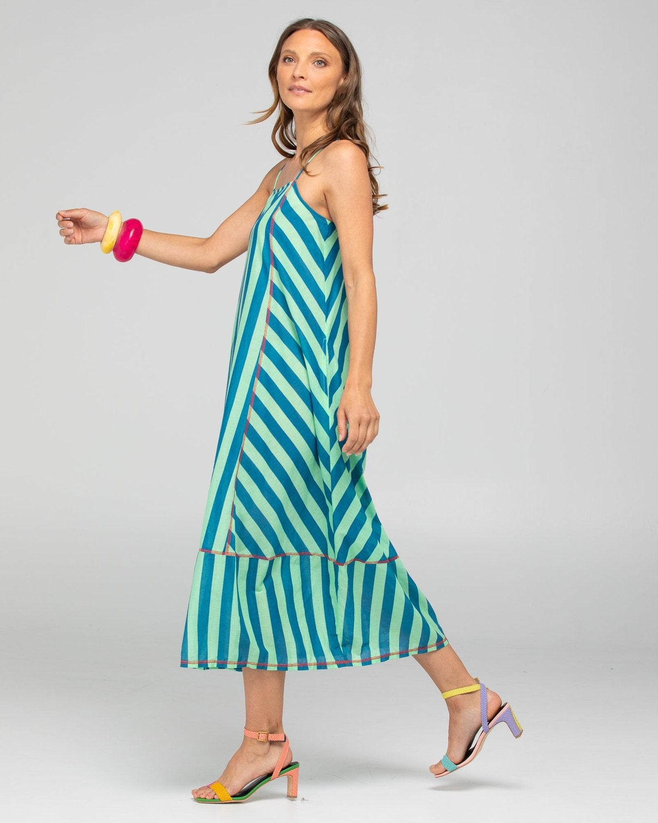 Boom Shankar Sami Dress Capri Blue