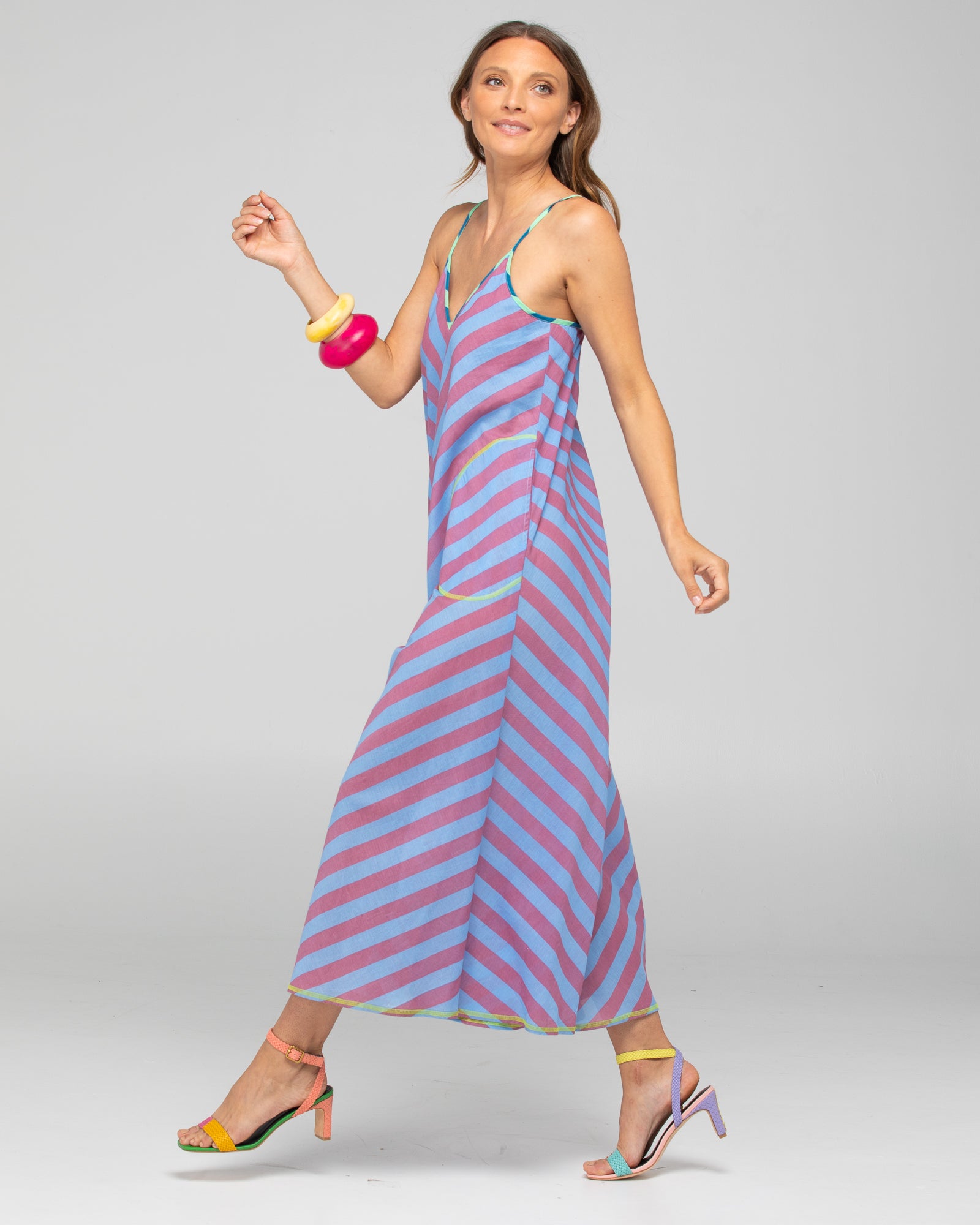 Boom Shankar Shimmi Jumpsuit Capri Blue