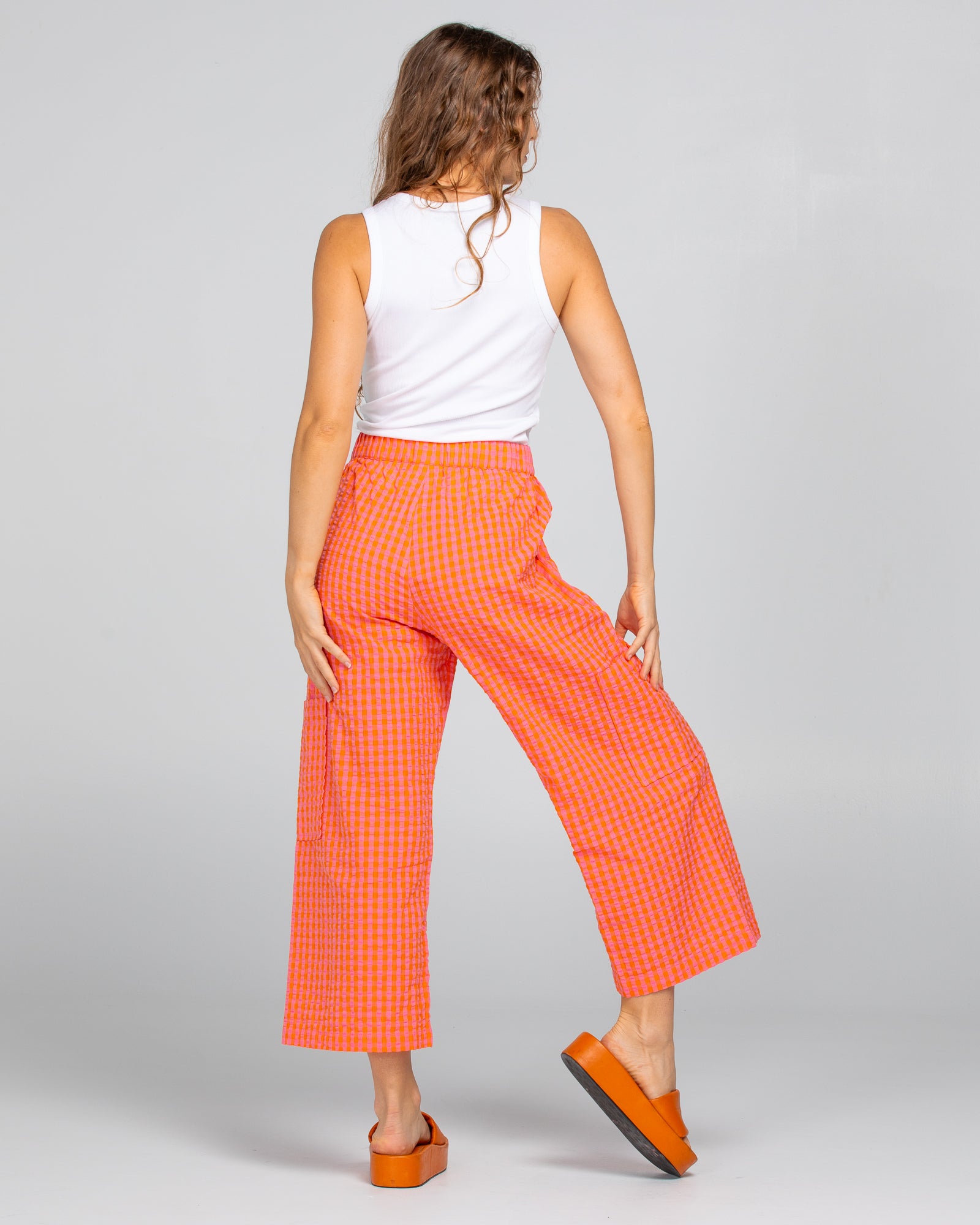 Boom Shankar Bellissimo Tank Top White/White