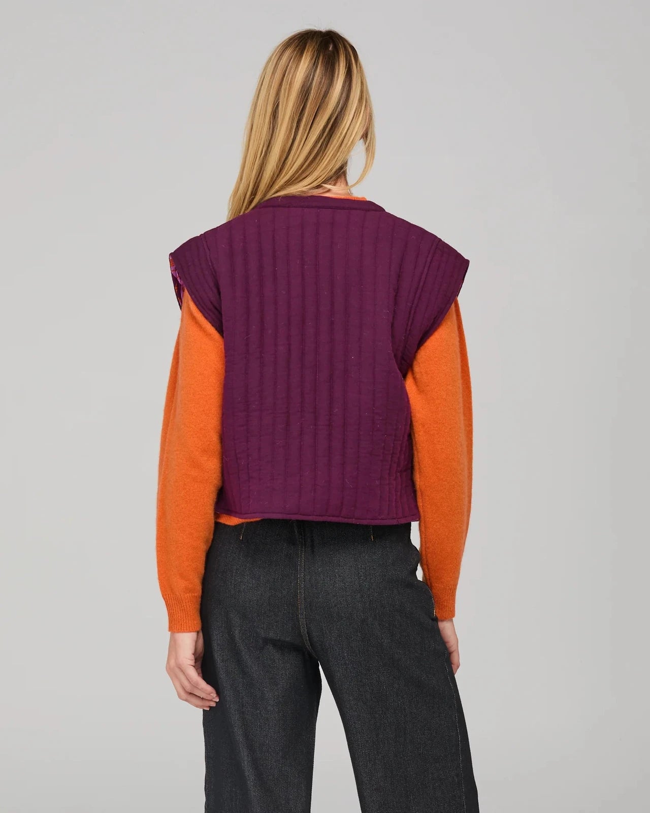 Boom Shankar Choko Reversible Vest Kazu