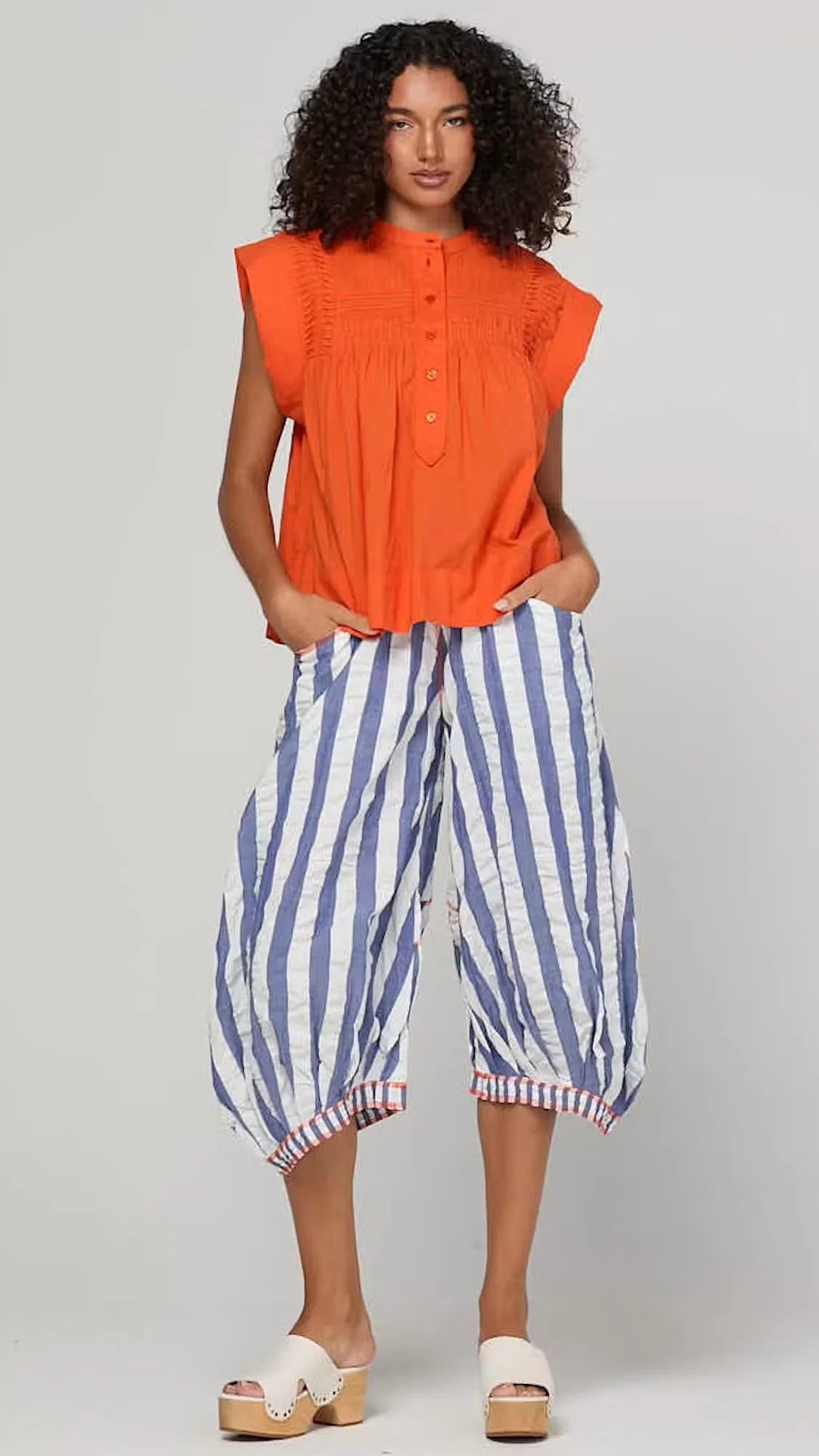 Boom Shankar Guru Pant Ocean Stripe