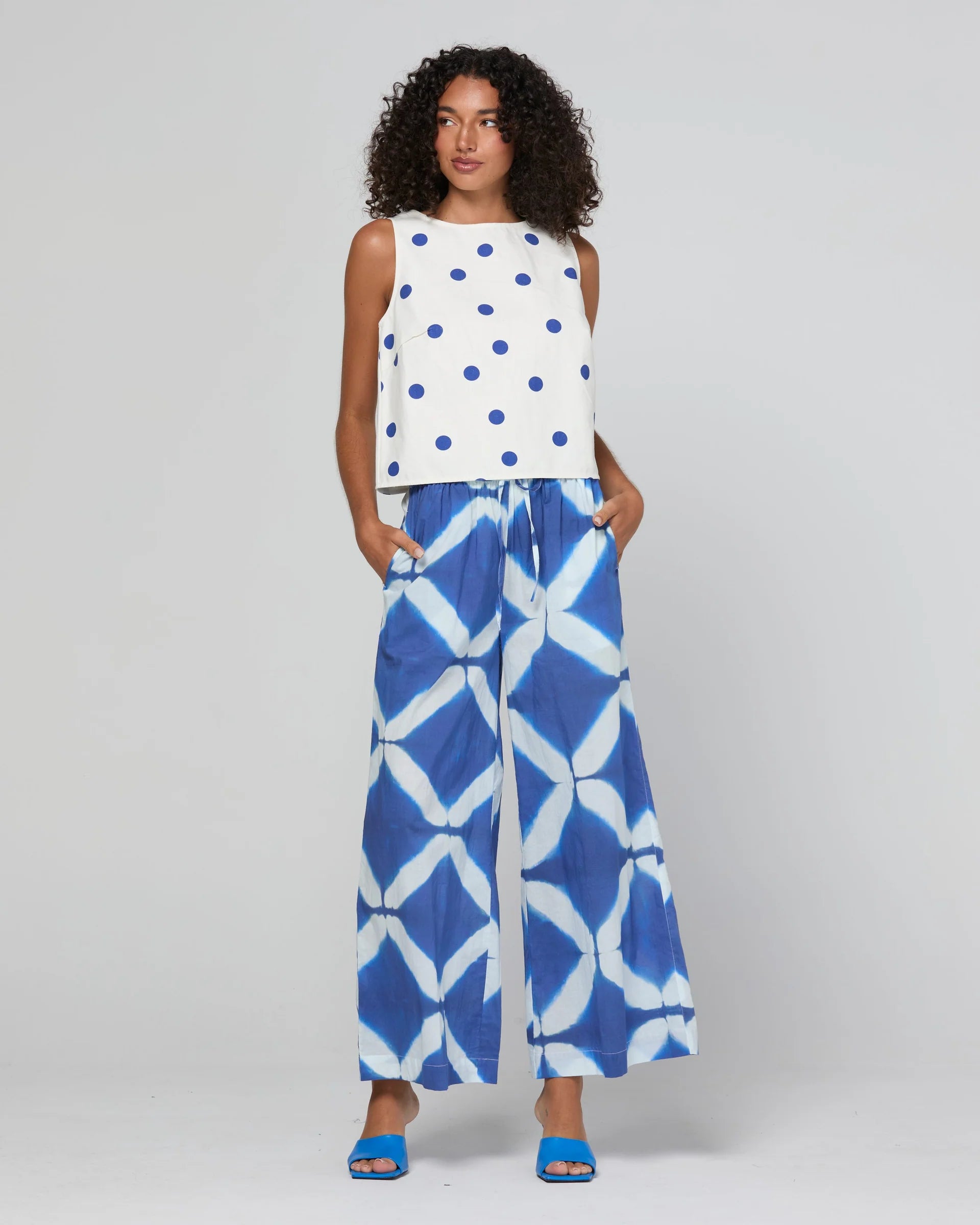Boom Shankar Harper Pant Block Print