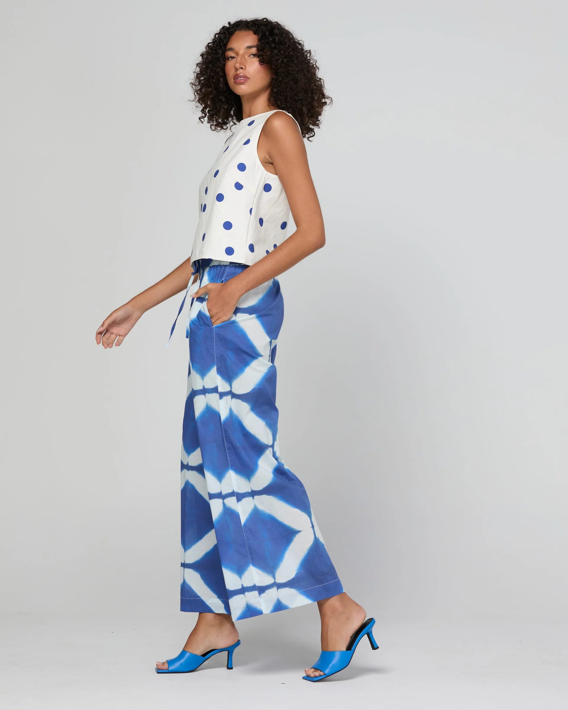 Boom Shankar Harper Pant Block Print