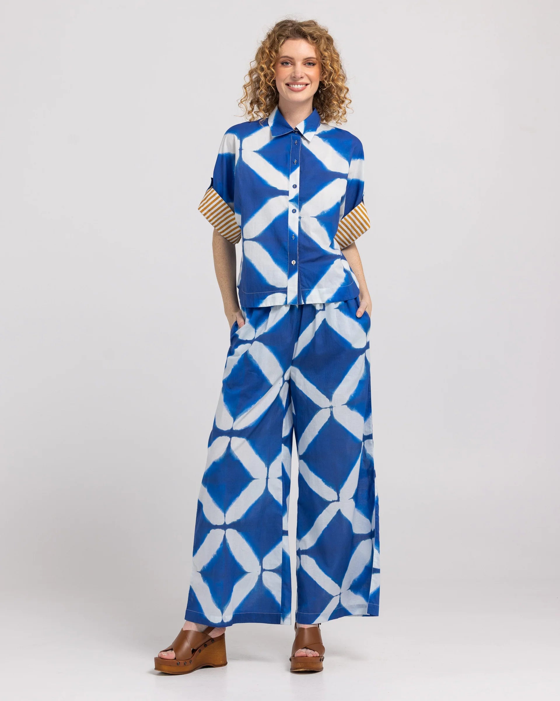Boom Shankar Harper Pant Block Print