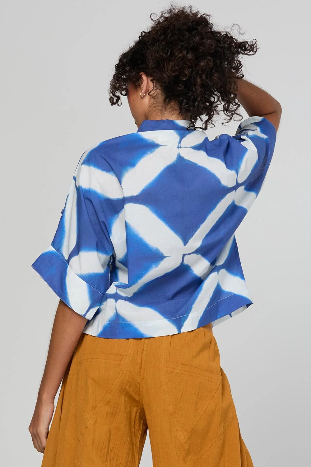 Boom Shankar Maui Shirt Block Print