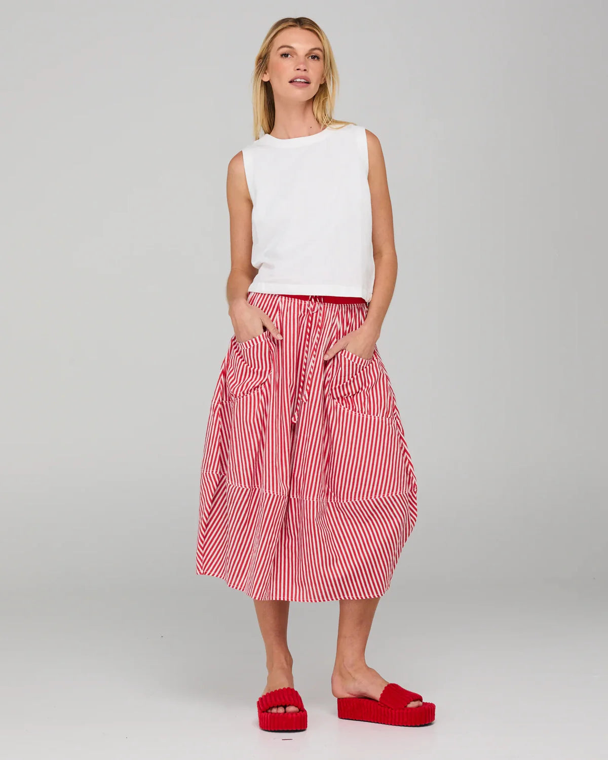 Boom Shankar Guru Skirt Emilia Stripe