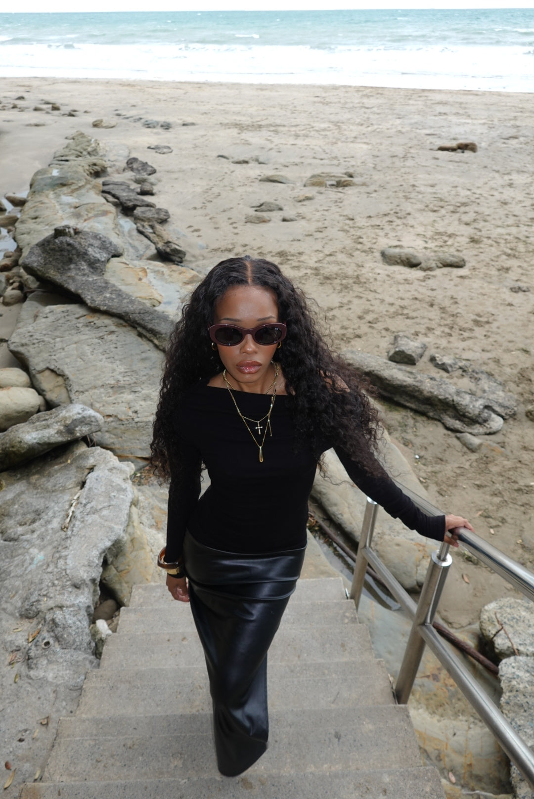 Bored George Sunglasses Kylie Merlot