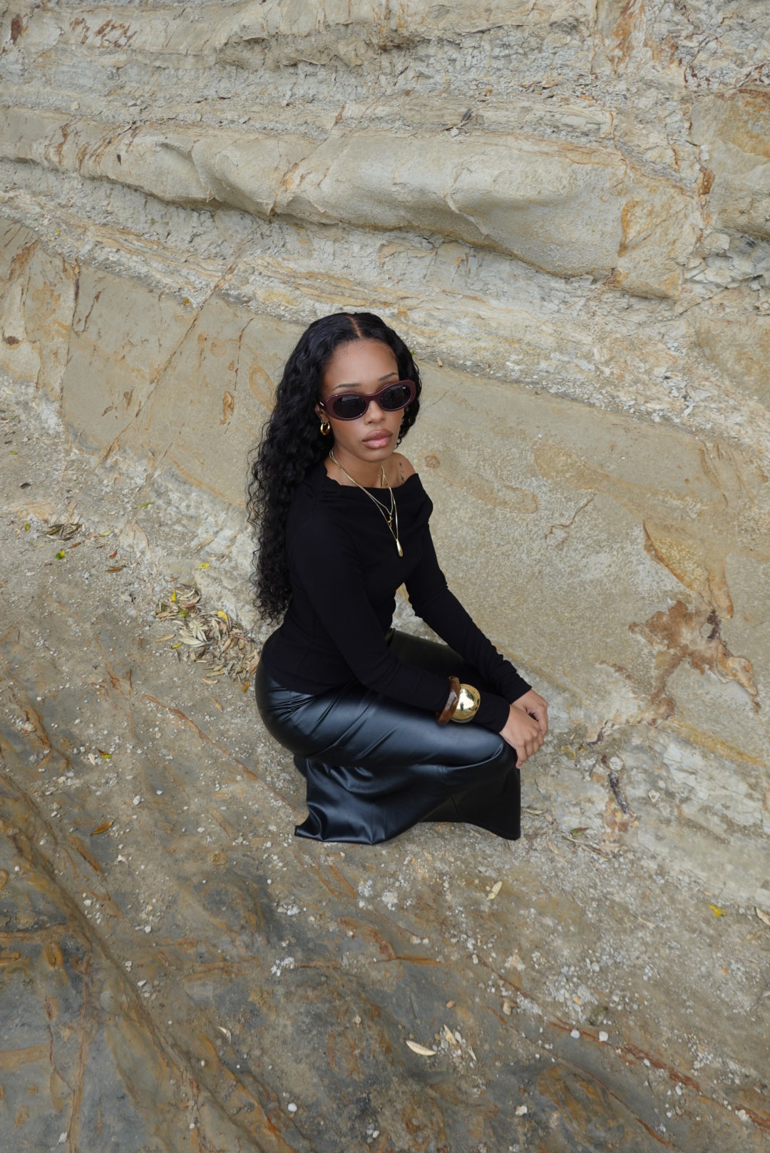 Bored George Sunglasses Kylie Merlot