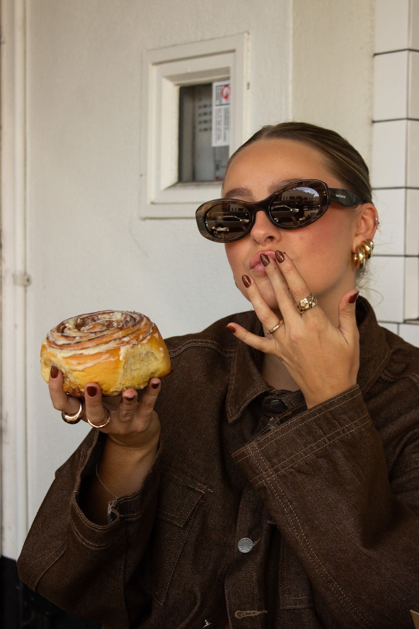 Bored George Sunglasses Kylie Espresso