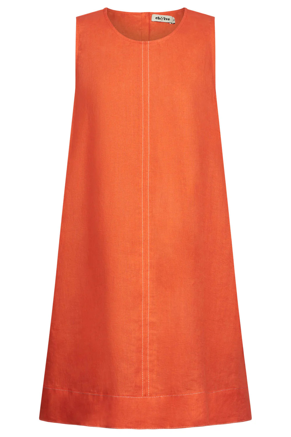 Eb & Ive Miramar Tank Dress Coral
