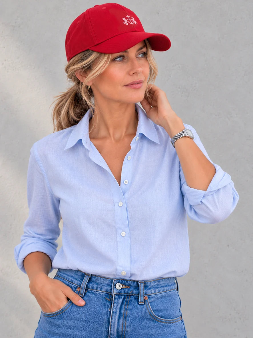 Dark Hampton Cotton Cap Cherry Bomb