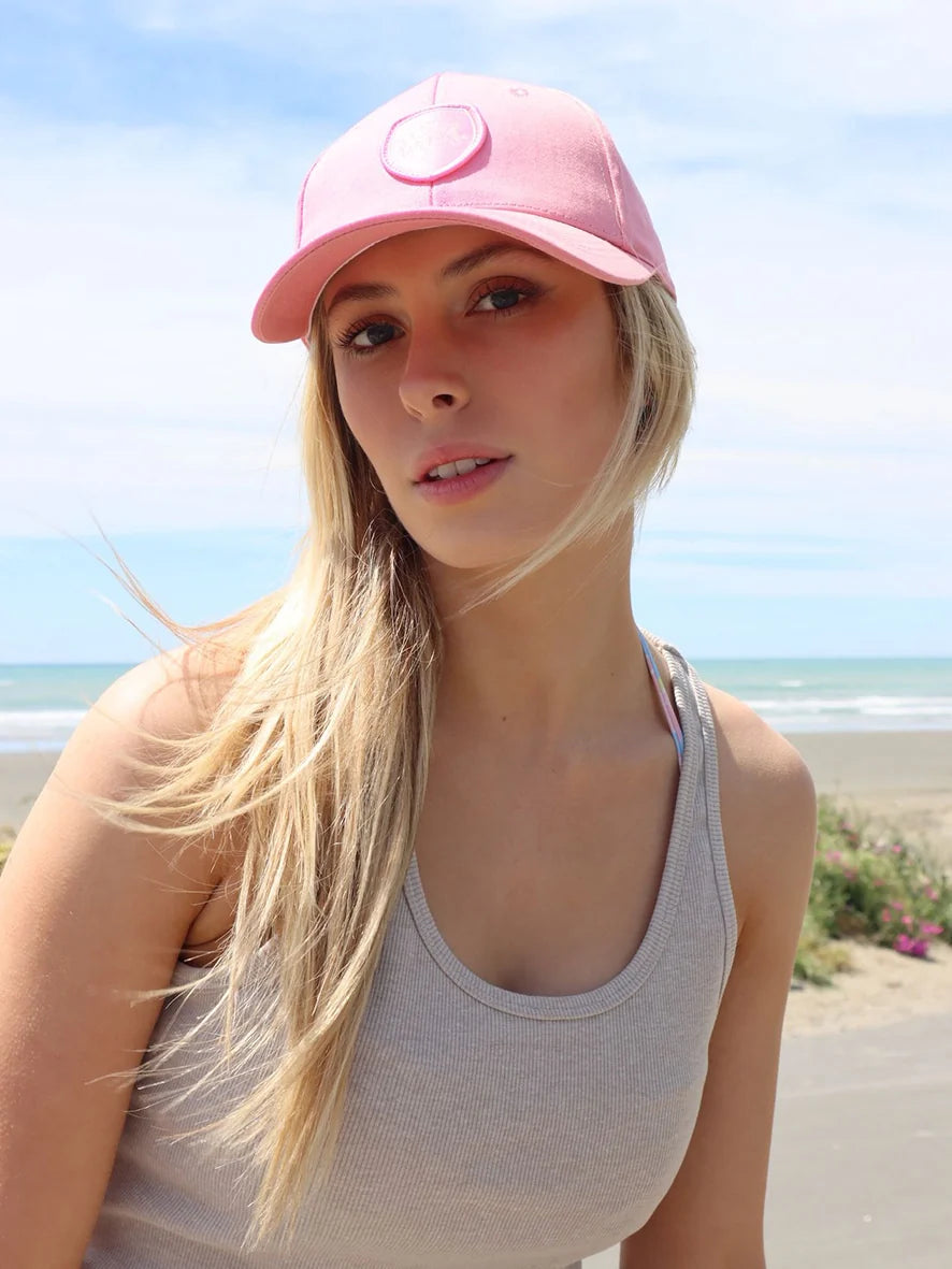 Dark Hampton Cotton Cap The Seaside Rose