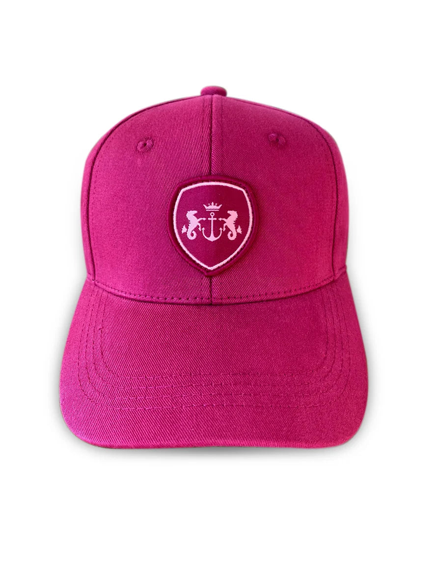 Dark Hampton Cotton Cap The Winter Berry
