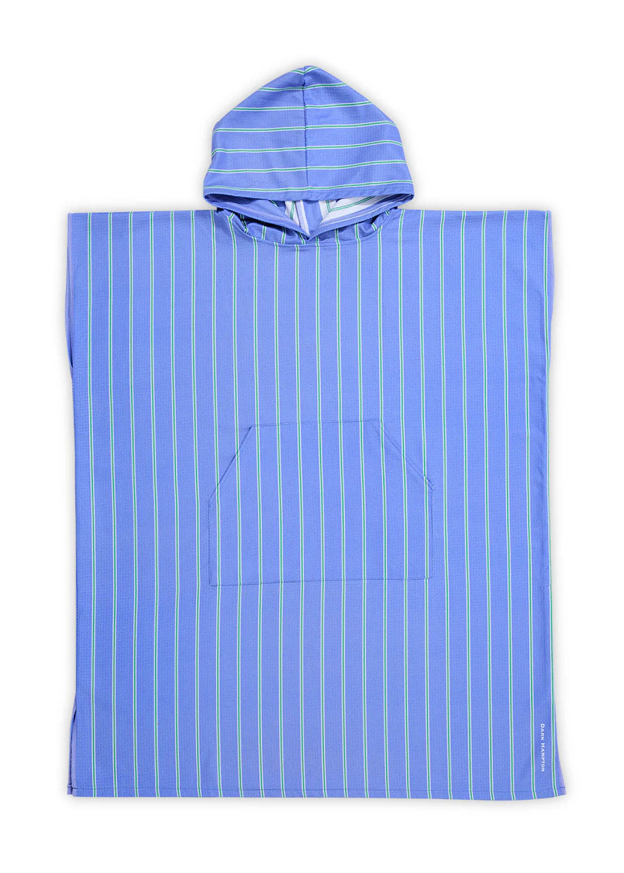 Dark Hampton Hooded Towel The East Hampton Blue