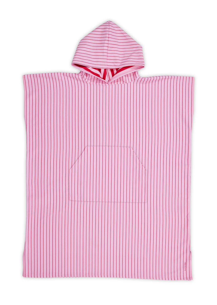Dark Hampton Hooded Towel The Sag Harbour Pink