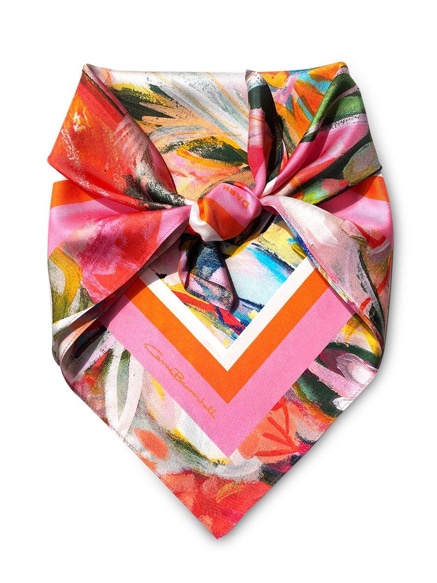Dark Hampton Petite Silk Scarf India