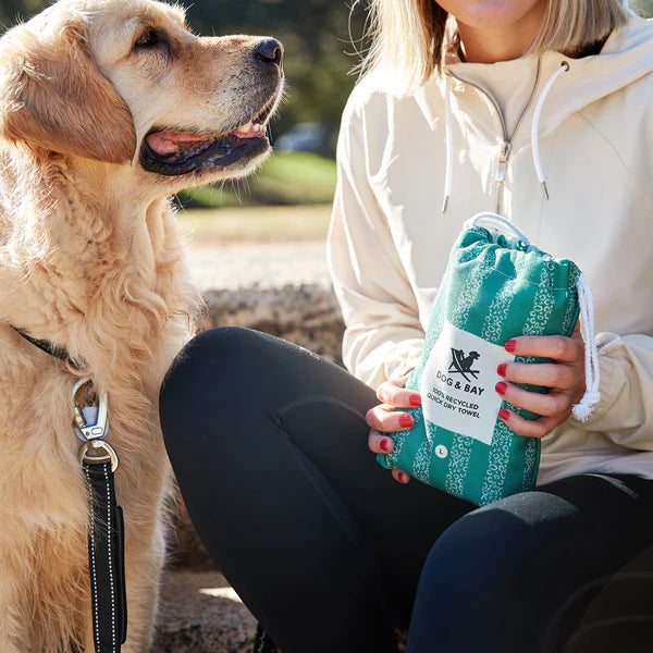 Dock & Bay Dog Towel L - Woofs Go Wild