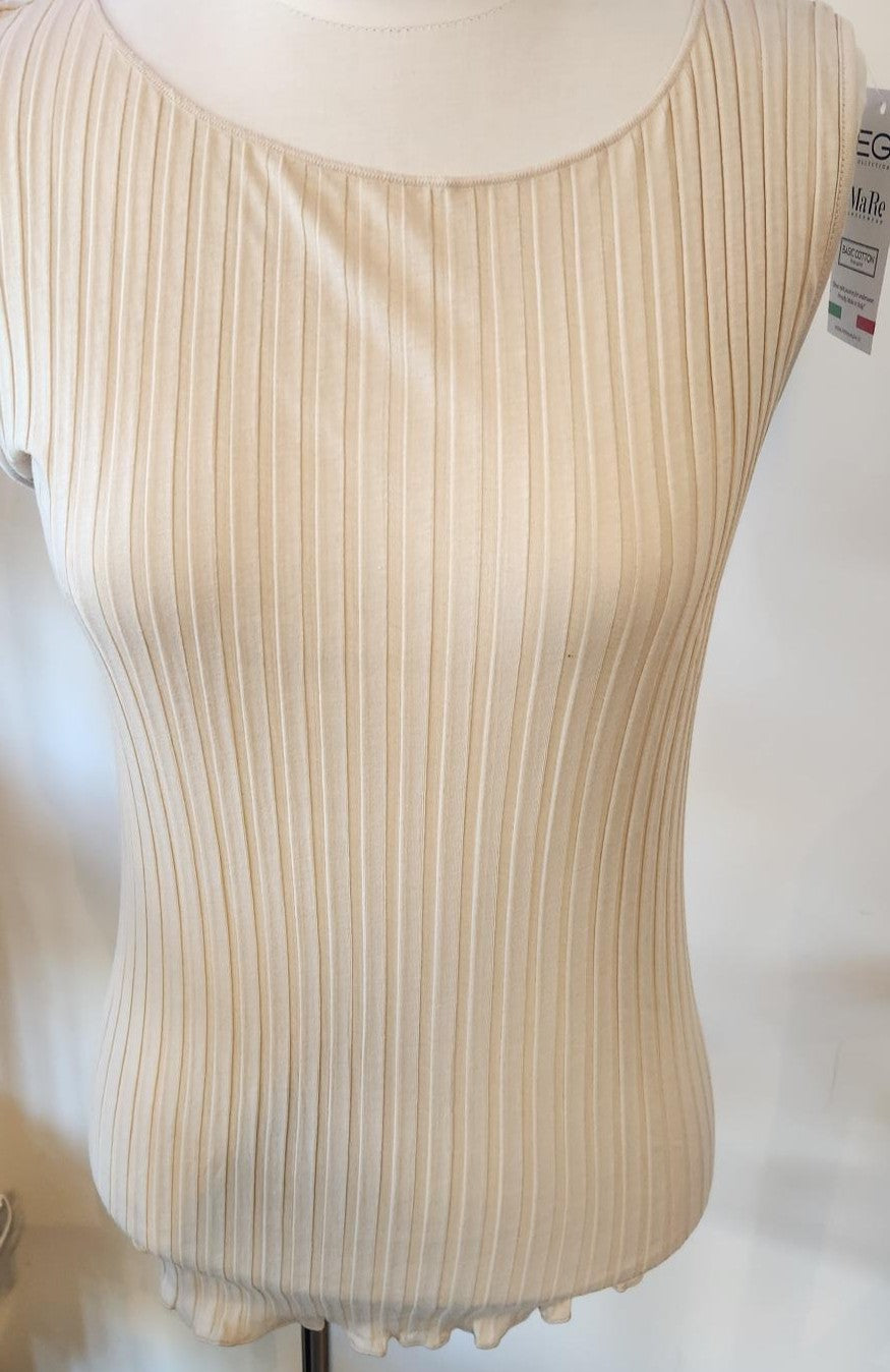 EGi 6501 Cotton Wide Rib Round Neck Tank Corda