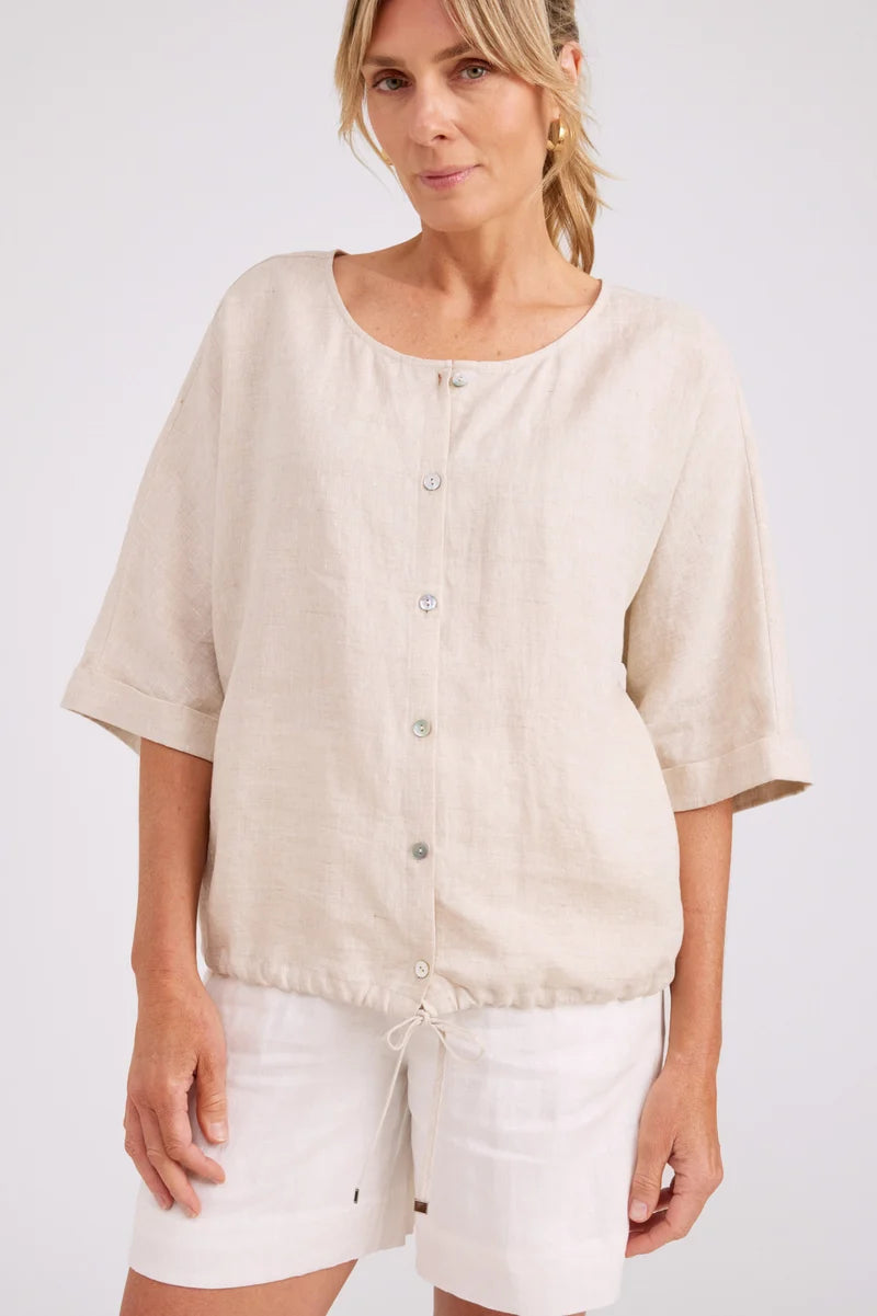 Eb & Ive Studio Top Jacket Tusk