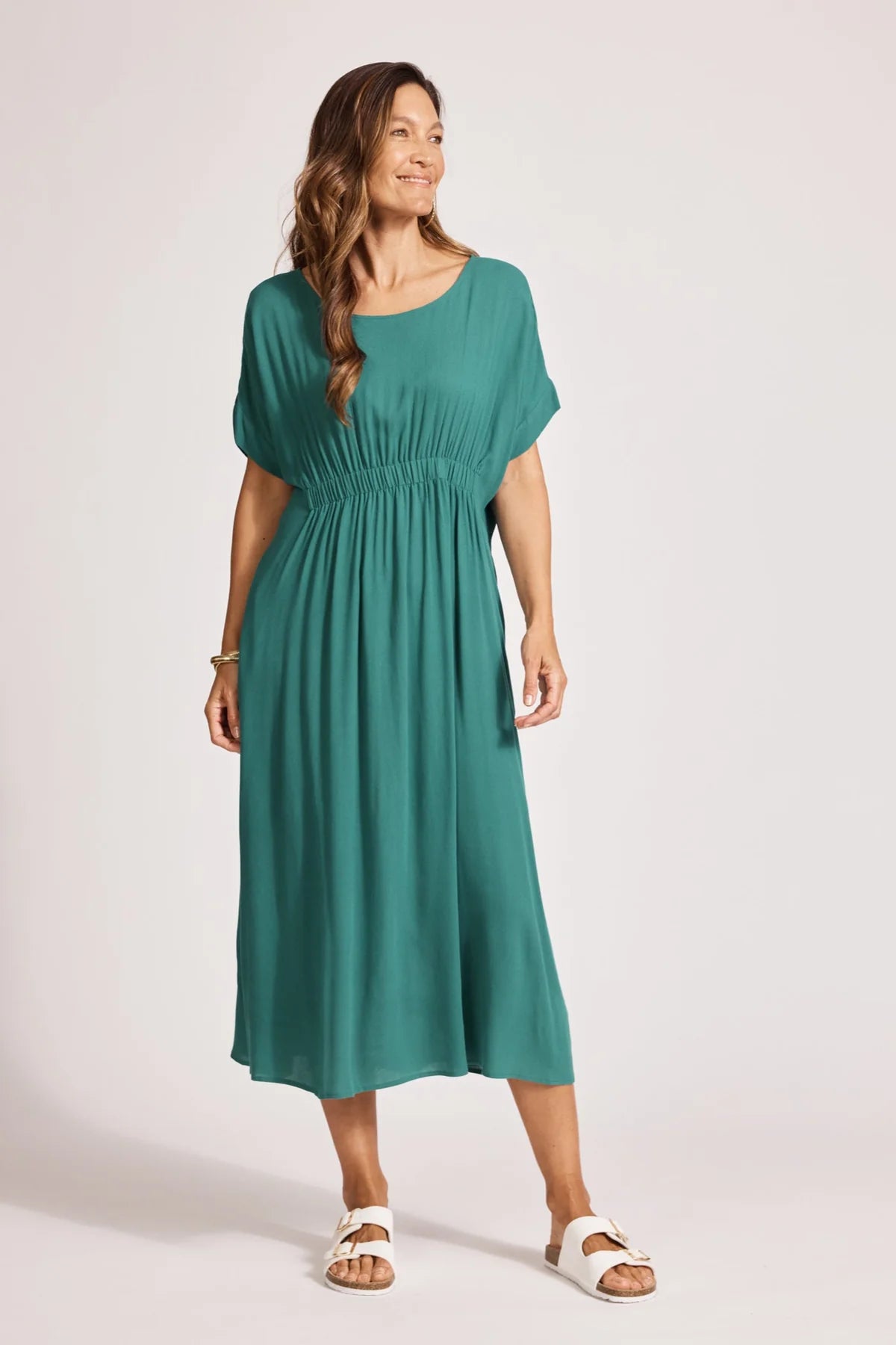 Eb & Ive Alegria Dress - Lagoon