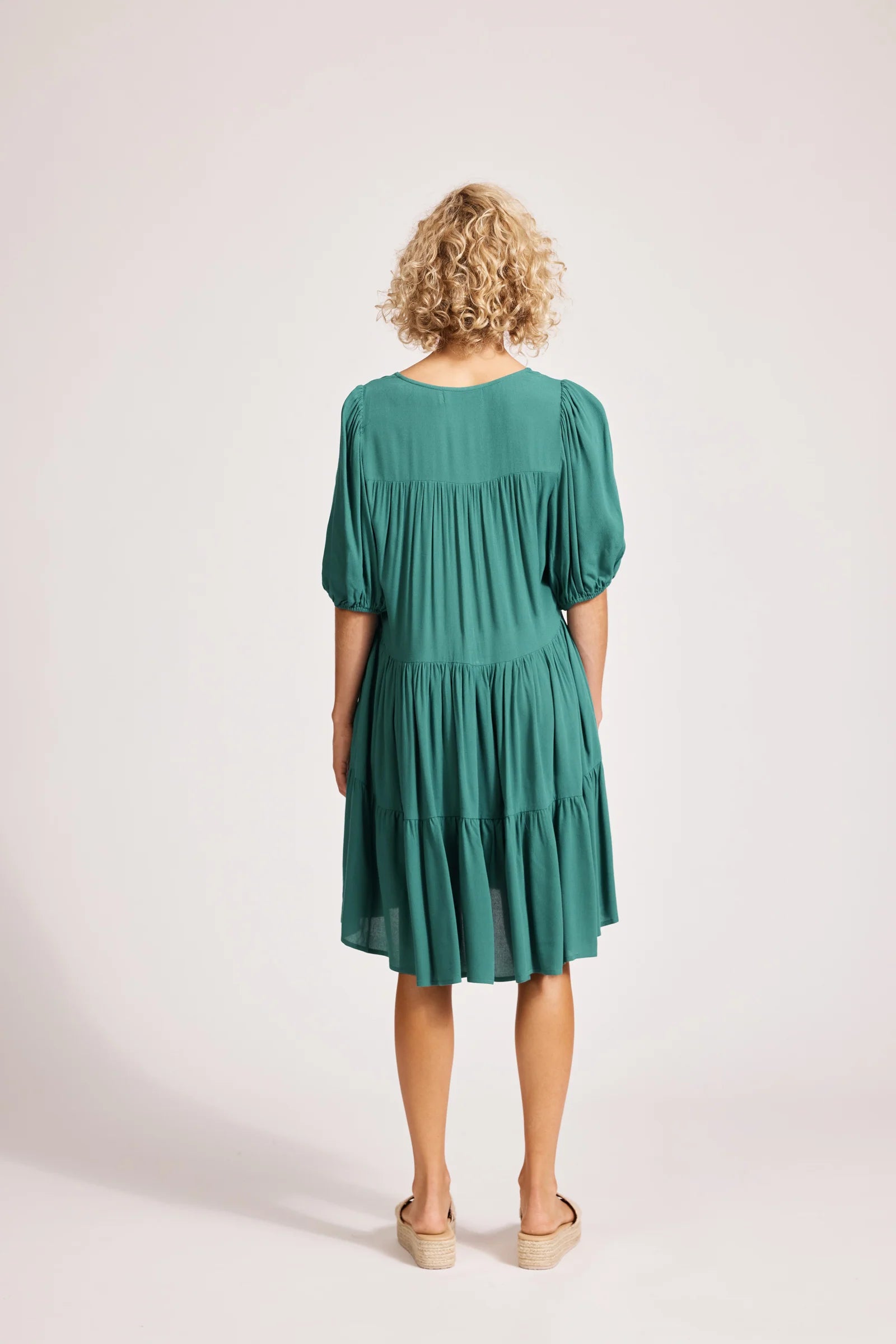 Eb & Ive Alegria Midi Dress Lagoon