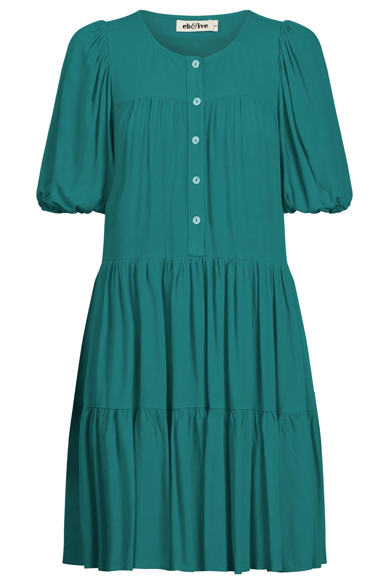 Eb & Ive Alegria Midi Dress Lagoon