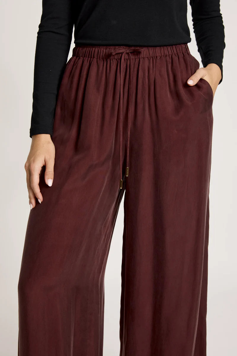Eb & Ive Callista Pant Mahogany