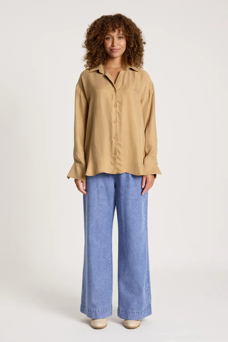 Eb & Ive Callista Shirt Mocha