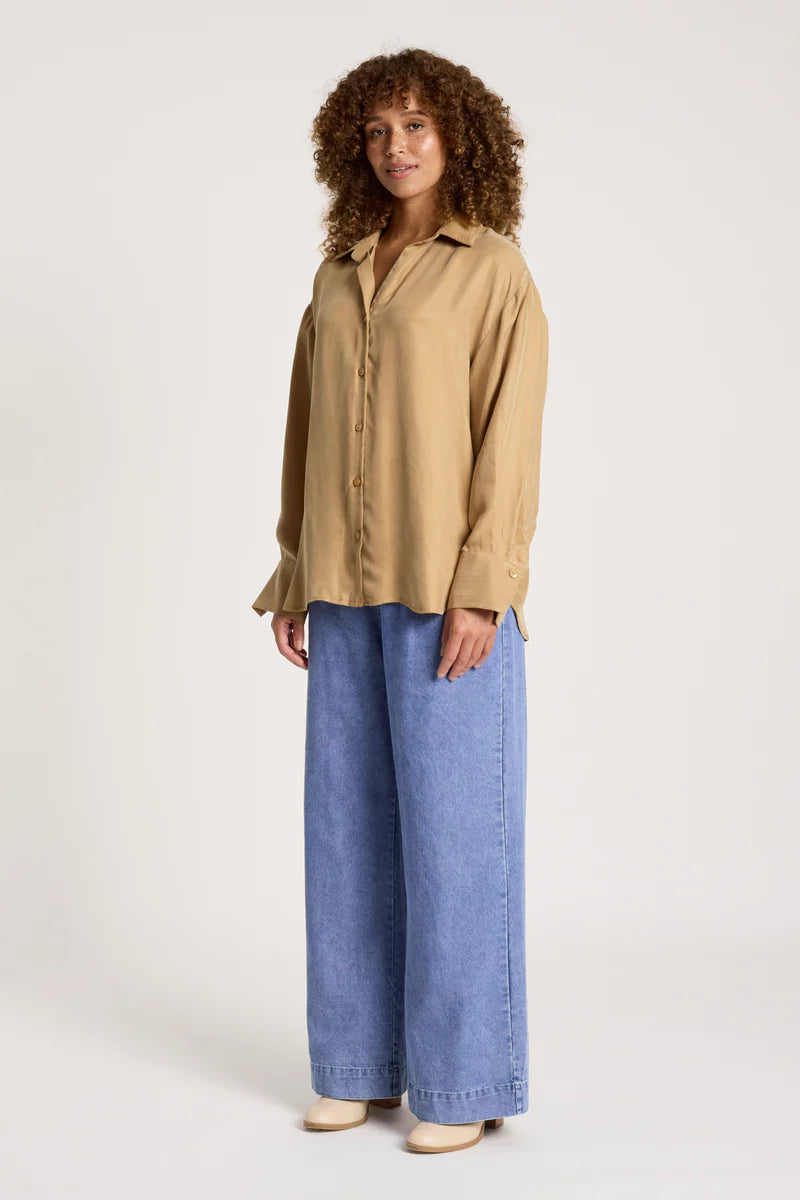 Eb & Ive Callista Shirt Mocha