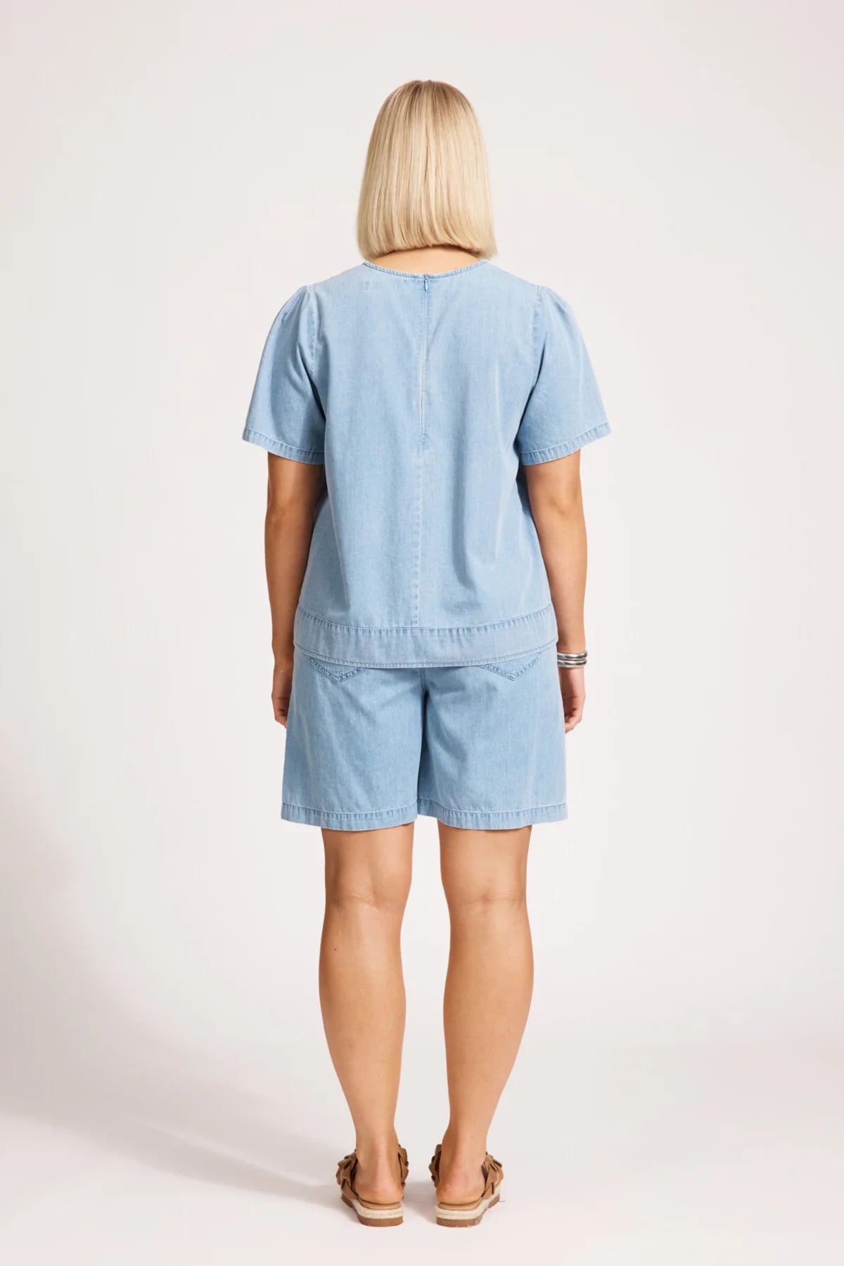 Eb & Ive Melenia Denim Top Denim