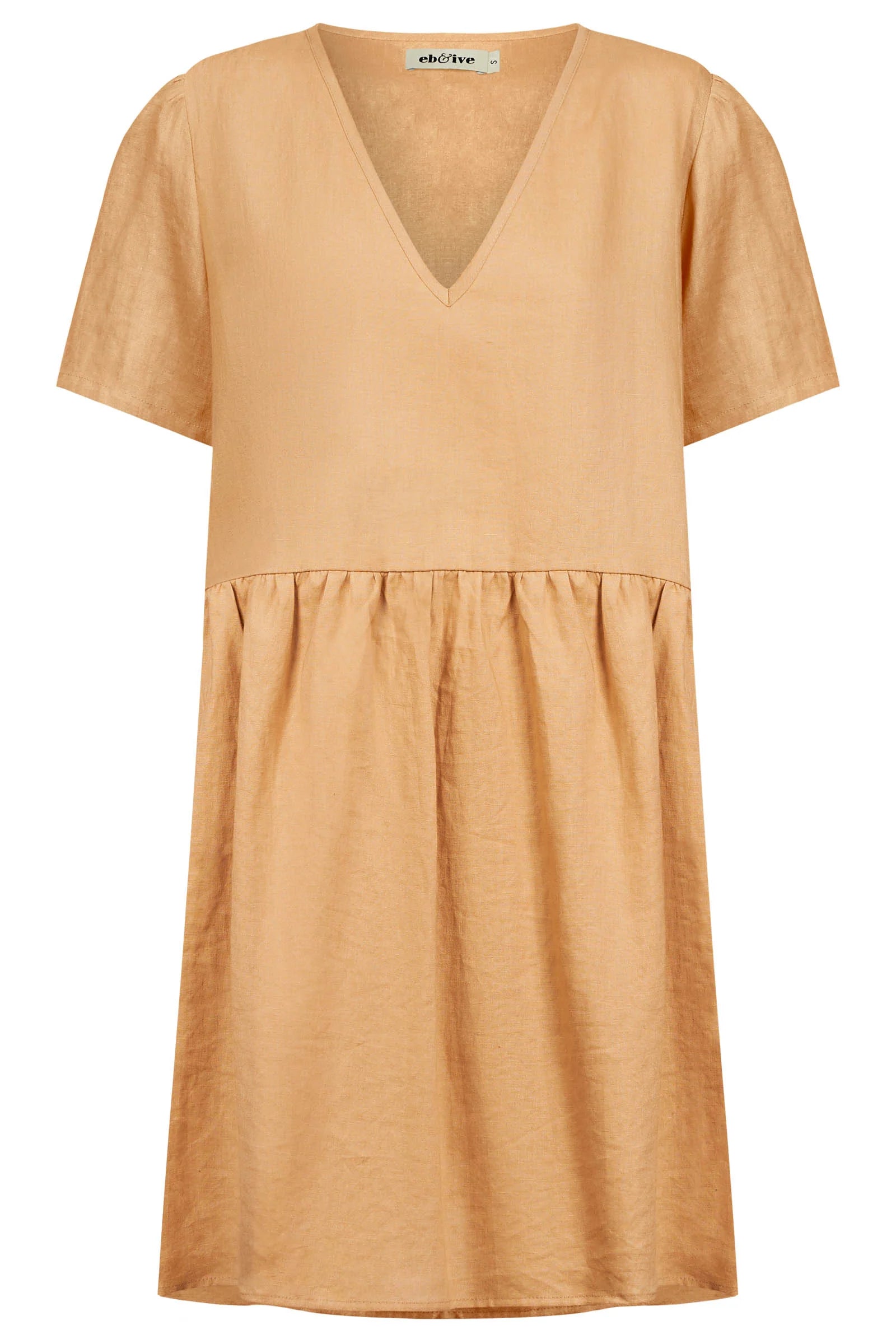 Eb & Ive Miramar Midi Dress Camel