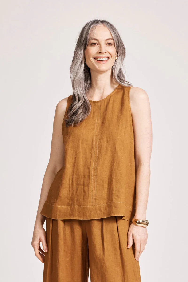 Eb & Ive Miramar Tank Caramel