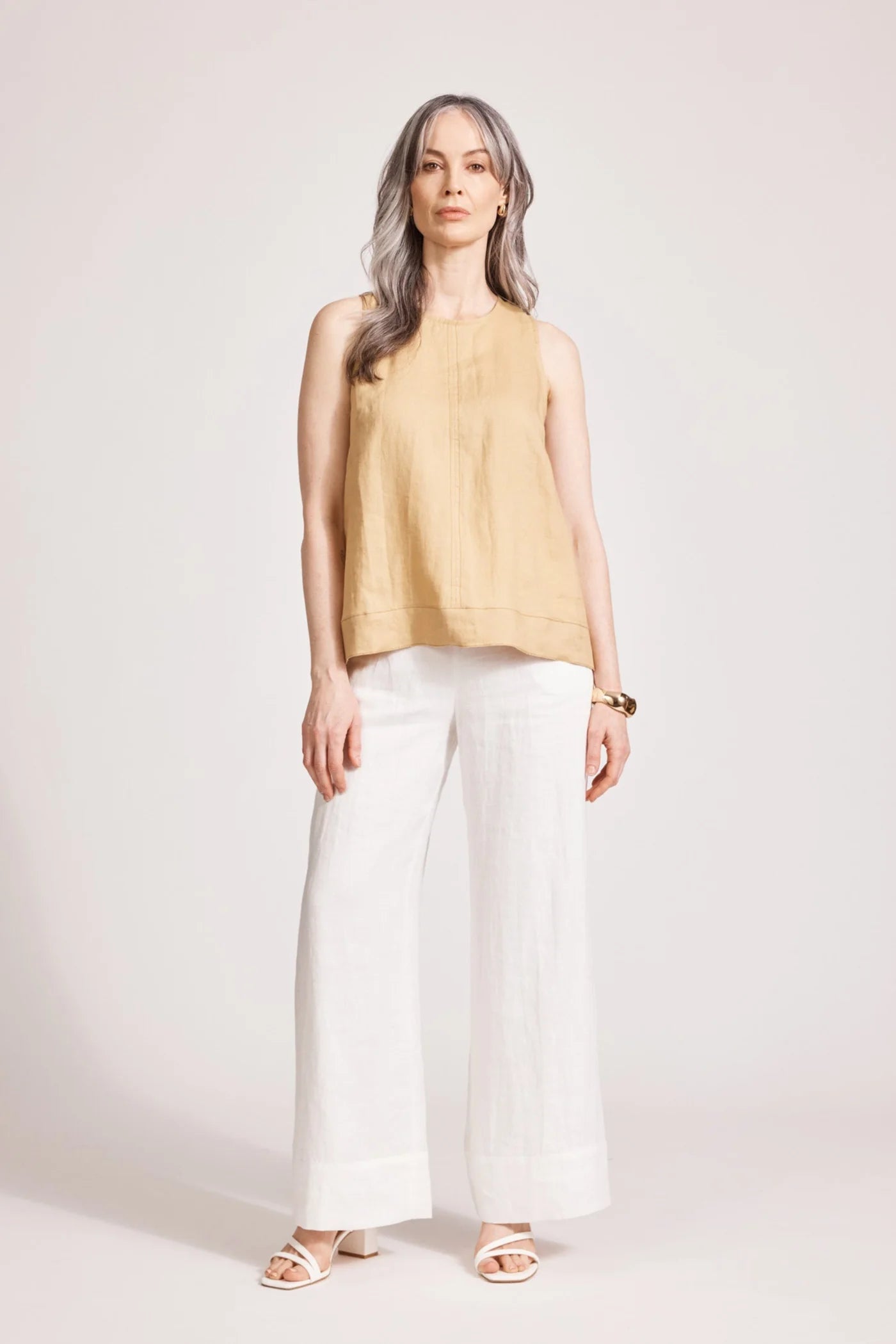 Eb & Ive Miramar Tank Top - Caramel