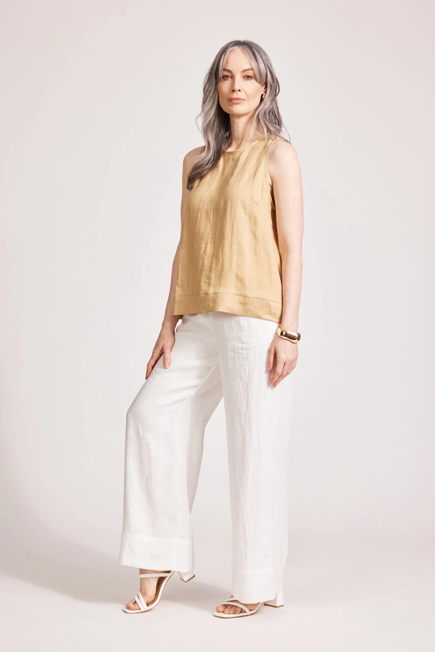 Eb & Ive Miramar Tank Top - Caramel