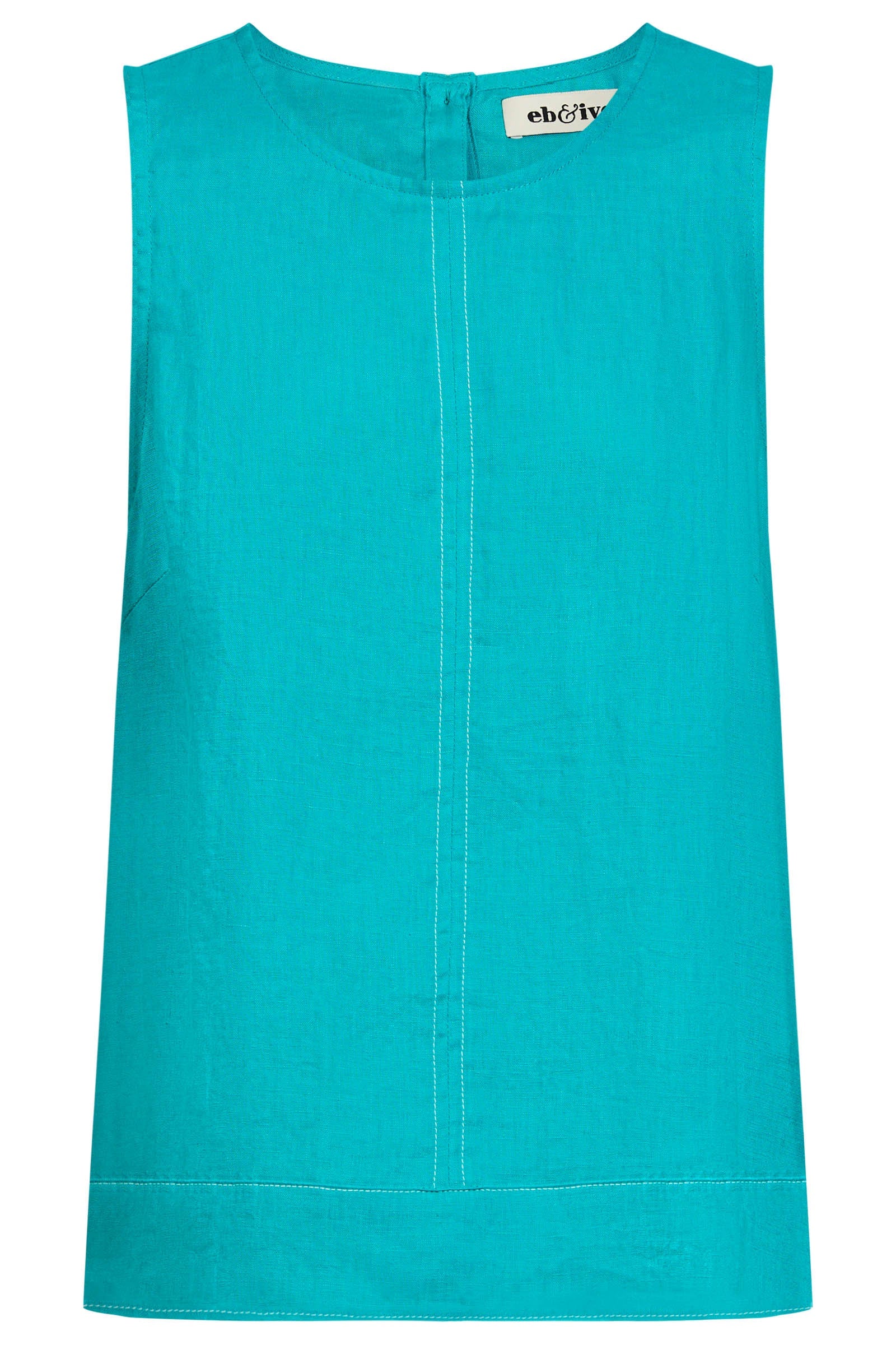 Eb & Ive Miramar Tank Top - Lagoon