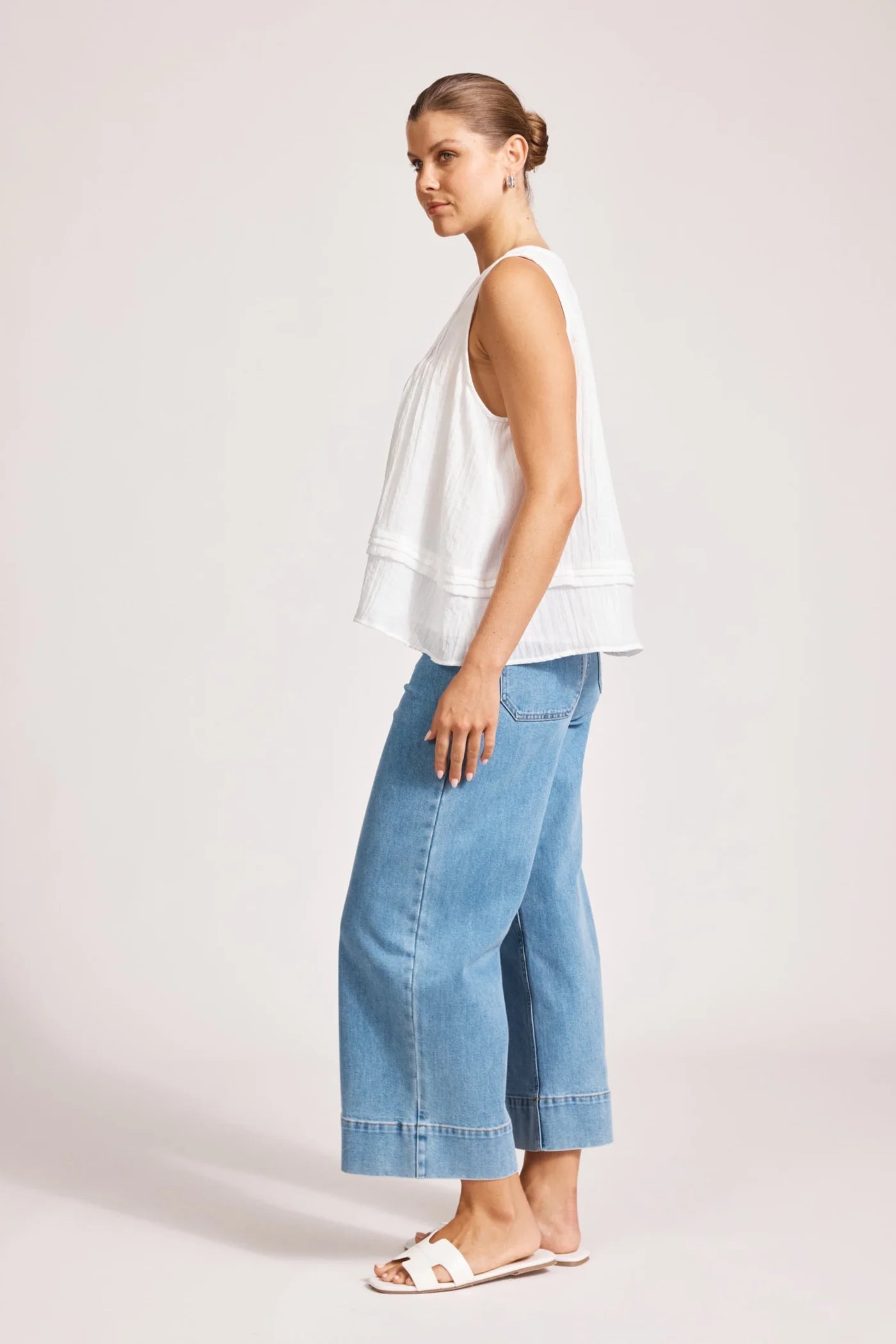 Eb & Ive Orsula Tank White