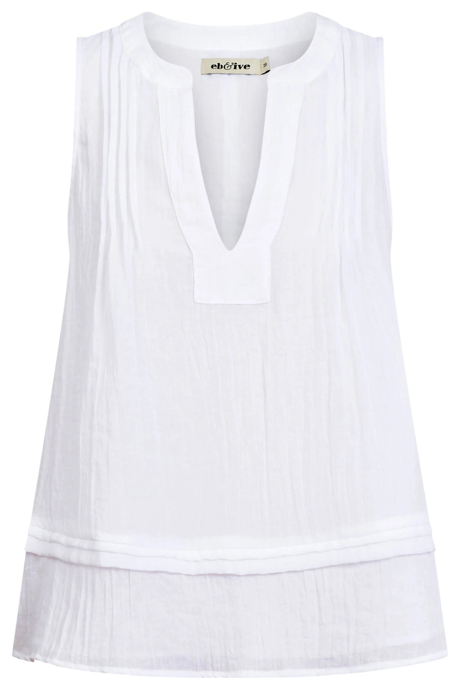 Eb & Ive Orsula Tank White